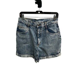 Vintage Forenza High-Waisted Classic Denim Casual Shorts Size 10 Retro